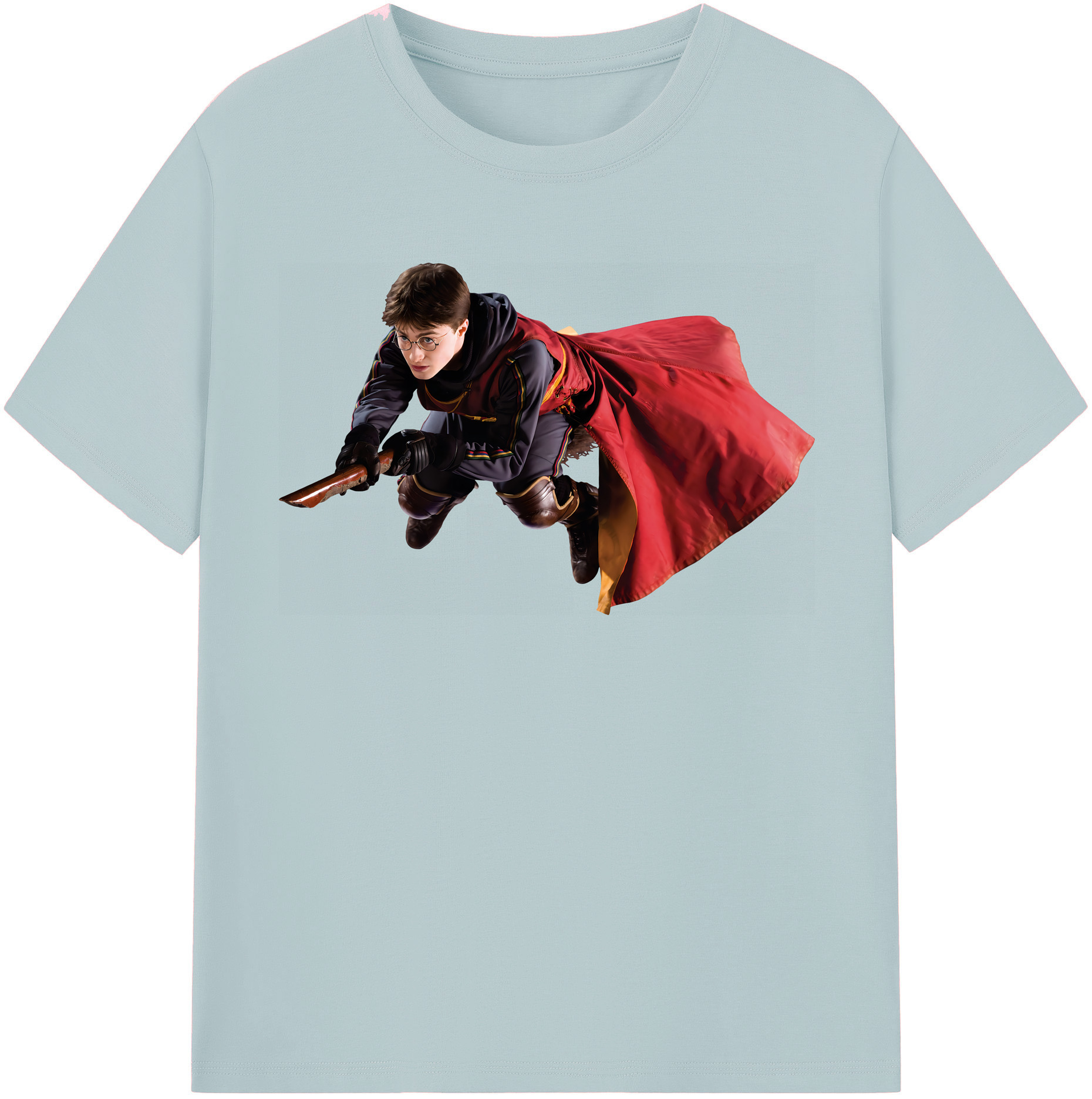 （画像用） Harry Potter ハリー・ポッターシリーズ 綿100％半袖Tシャツ（フロントプリント）